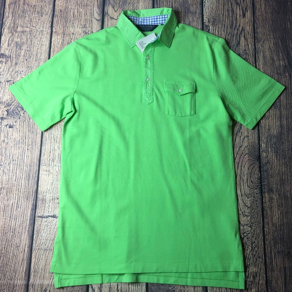 Polo Golf Ralph Lauren Aruba Lime Stretch Mesh NEW